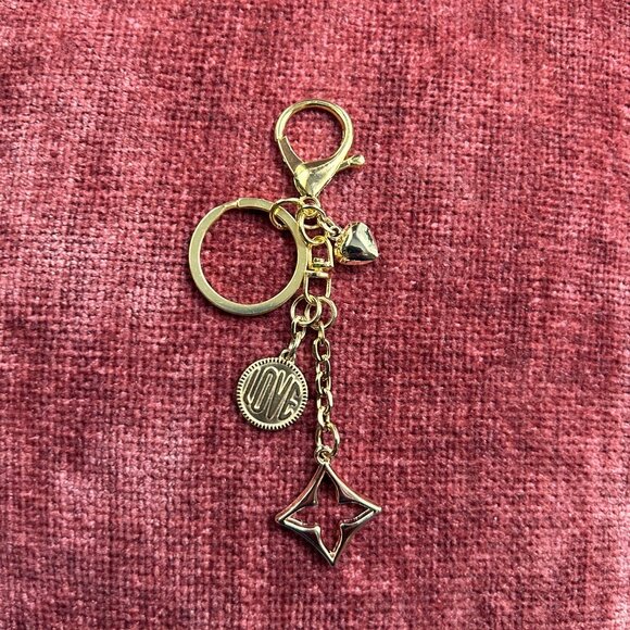 LOVE and CLOVER Bag Charm Gold Tone💕 - Picture 3 of 9